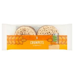 Sainsbury's Crumpets x6