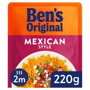 Ben's Original Mexican Style Microwave Rice 220g