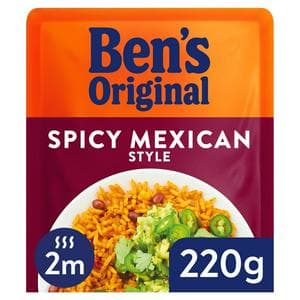 Ben's Original Spicy Mexican Microwave Rice 220g