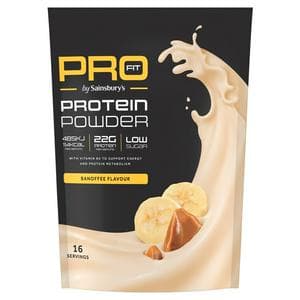 Sainsbury's Pro Fit Banoffee Whey Protein Powder 500g