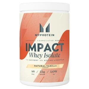 Myprotein Impact Whey Isolate Natural Vanilla Flavour 480g