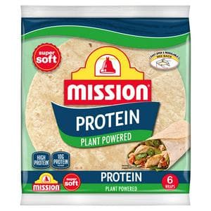 Mission 6 x Protein Tortilla Wraps 367g