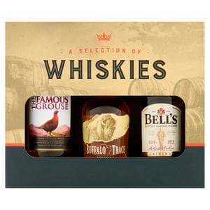 A Selection of Whiskies 3 x 5cl Gift Set