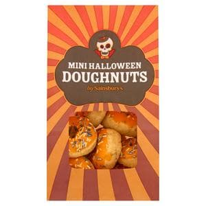 Sainsbury's 10 x Mini Halloween Doughnuts