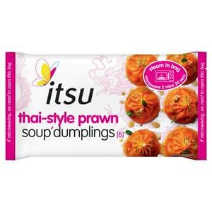 itsu 6 x Thai Prawn Soup Dumplings 168g