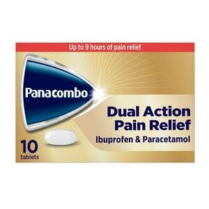 Panadol Panacombo 10 x Dual Action Paracetamol & Ibuprofen Tablets