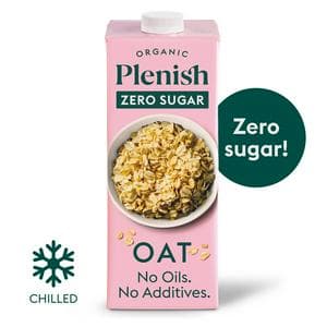 Plenish 1L Organic Chilled Dairy Free Oat Zero Sugar Drink