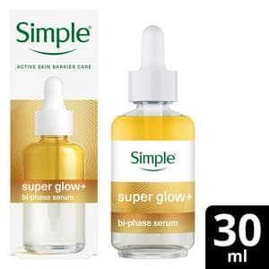 Simple 30ml Super Glow+ Bi Phase Serum