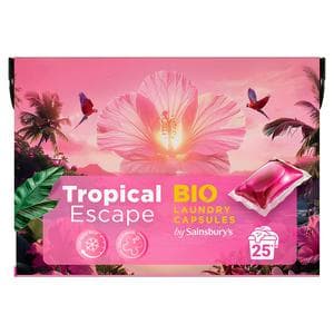 Sainsbury's 325g Tropical Escape Bio Laundry Capsules