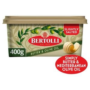 Bertolli 400g Butter & Olive Oil Spreadable