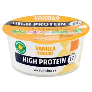 Sainsbury's 160g High Protein Vanilla Yoghurt