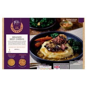 Sainsbury's Discovery 615g Slow Cooked Braised Beef Cheeks, Taste the Difference