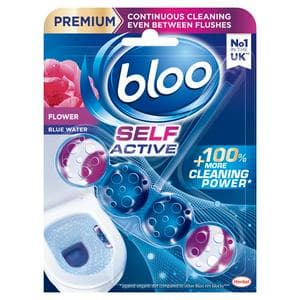 Bloo Self Active 50g Flower Toilet Rim Block