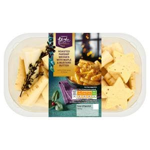 Sainsbury's 600g Roasted Parsnip Wedges with Maple & Mustard Butter, Taste the Difference
