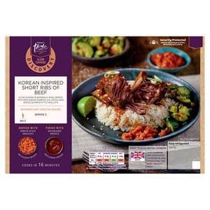 Sainsbury's Discovery 720g Slow Cooked Korean Inspired Short Ribs of Beef, Taste the Difference