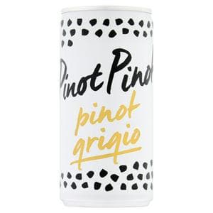 Pinot Pinot 18.7cl Pinot Grigio White Wine Minis Can