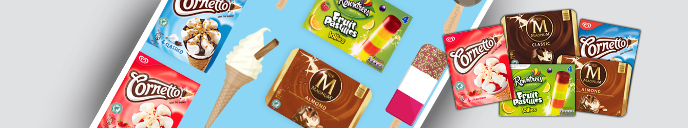 Half price on selected ice cream products. See all options.