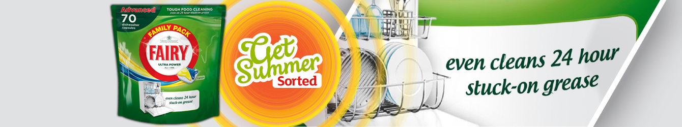 Low price offer on selected Fairy dishwashing products. See all options. See all options.