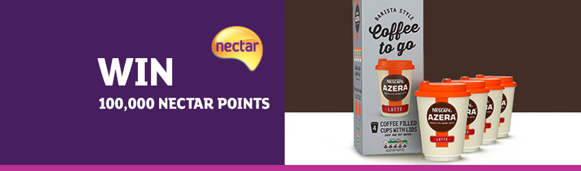 Win 100,000 Nectar points. Find outmore.. 