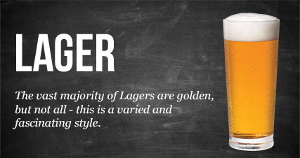 The vast majority of Lagers are golden, but not all - this is a varied and fascinating style.