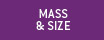 Mass and size