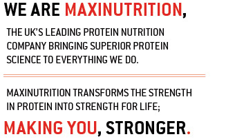 We are MaxiNutrition.