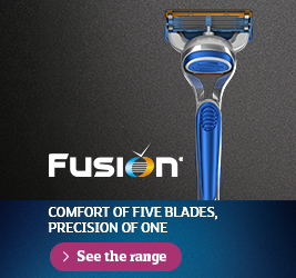 Comfort of five blades, precision of one. See the range