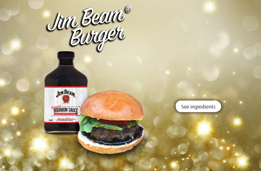 Find out how to make a Jim Beam burger