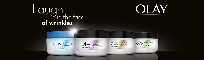 Olay Anti-wrinkle cream.