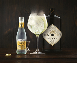 Hendricks and fevertree