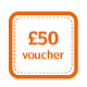 £50 voucher icon