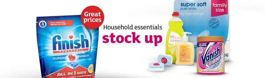 Stock up on household products for the new year