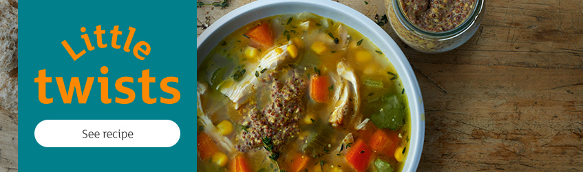 Chicken soup recipe.