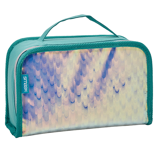 teal lunch bag